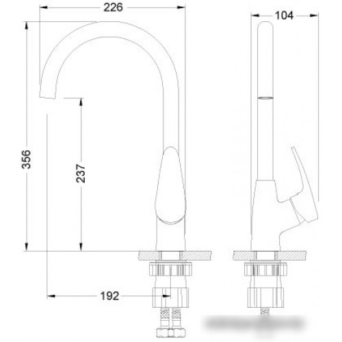 Смеситель Lemark Linara LM0405C