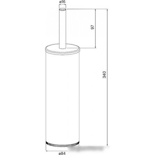 Ершик для унитаза IDDIS Optima Home BRUBR0i47