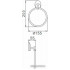Держатель для полотенца Ekko E1504