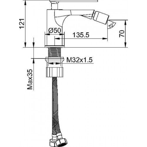 Смеситель Maxonor Pure Life PL5086