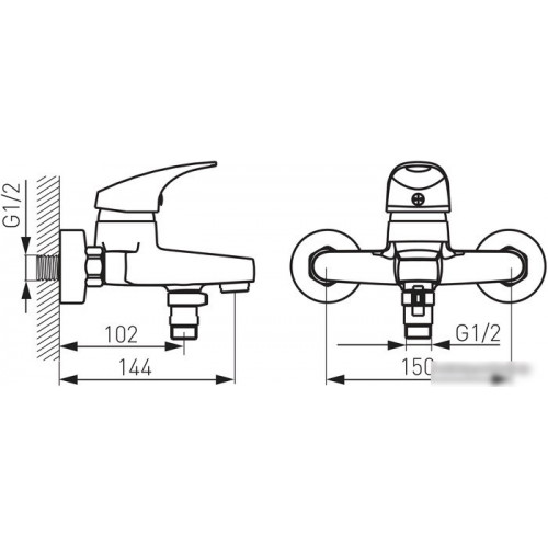 Смеситель Ferro One BFO1