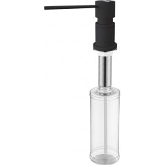 Дозатор для жидкого мыла Paulmark Kraft D003-401TB (черный/антрацит)
