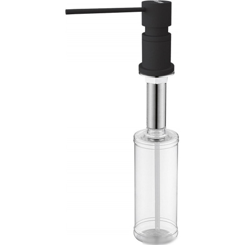 Дозатор для жидкого мыла Paulmark Kraft D003-401TB (черный/антрацит)