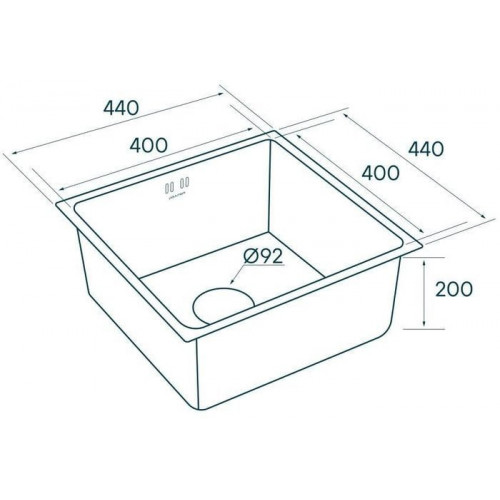 Кухонная мойка Paulmark Lassan PM304444-BS