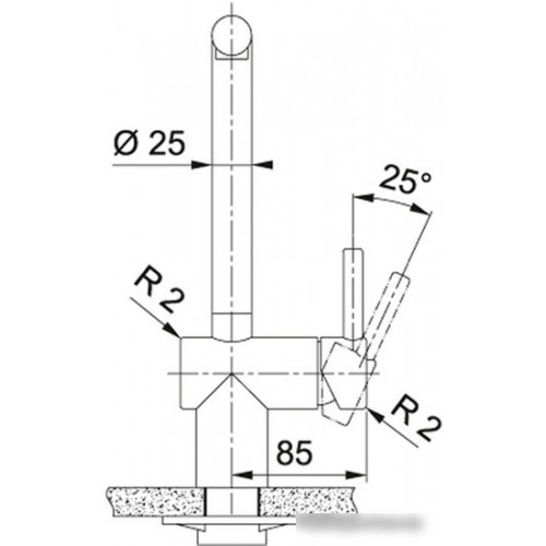 Смеситель Franke Atlas Neo Pull Out (нержавеющая сталь)