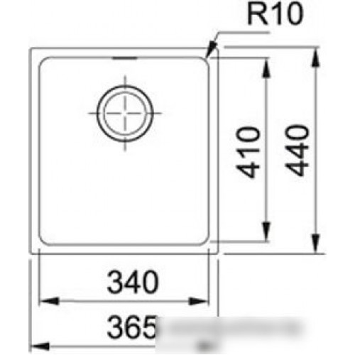 Кухонная мойка Franke Sirius SID 110-34 (кофе) [125.0443.351]