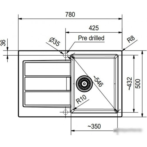 Кухонная мойка Franke Sirius 2.0 S2D 611-78 (оникс)