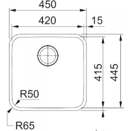 Кухонная мойка Franke ВСX 110-42