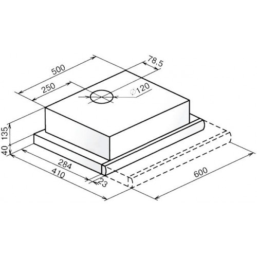 Кухонная вытяжка Faber Flox Glass WH A60 [110.0436.363]