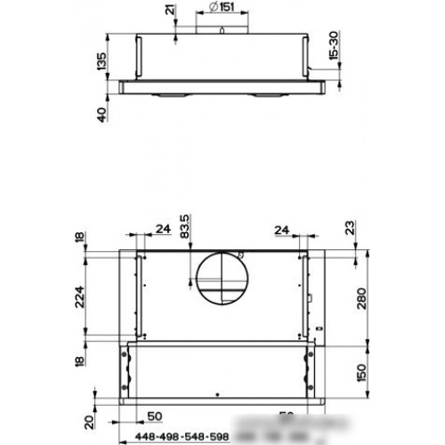 Кухонная вытяжка Faber Flox IX A45 315.0567.350