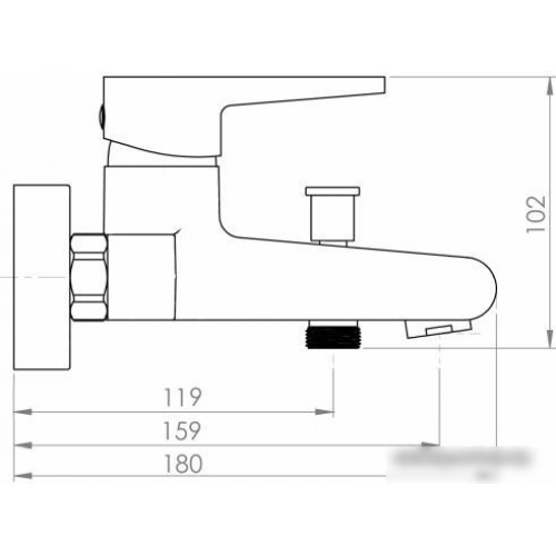 Смеситель Inan Koral M2501K