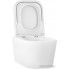 Унитаз подвесной Wellsee Graceful Pro RimFree 182601001 (чаша, пневмокрышка, глянцевый белый)