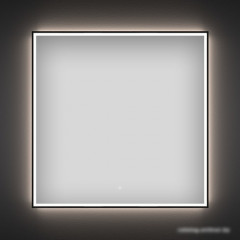 Wellsee Зеркало с фронтальной LED-подсветкой 7 Rays' Spectrum 172200420, 65 х 65 см (с сенсором и регулировкой яркости освещения)
