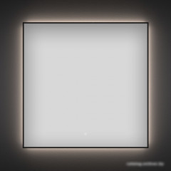 Wellsee Зеркало с фоновой LED-подсветкой 7 Rays' Spectrum 172200370, 70 х 70 см (с сенсором и регулировкой яркости освещения)