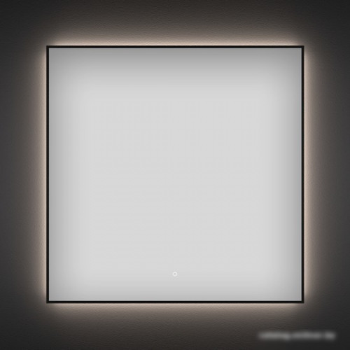 Wellsee Зеркало с фоновой LED-подсветкой 7 Rays' Spectrum 172200370, 70 х 70 см (с сенсором и регулировкой яркости освещения)