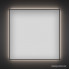 Wellsee Зеркало с фоновой LED-подсветкой 7 Rays' Spectrum 172200370, 70 х 70 см (с сенсором и регулировкой яркости освещения)