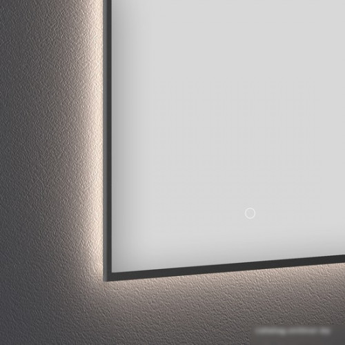 Wellsee Зеркало с фоновой LED-подсветкой 7 Rays' Spectrum 172200370, 70 х 70 см (с сенсором и регулировкой яркости освещения)
