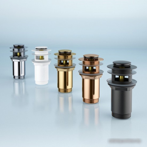 Донный клапан Wellsee Drainage System 182130000 (матовый черный)