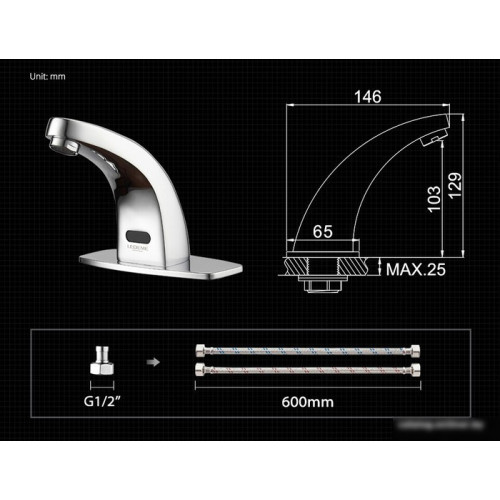 Смеситель Ledeme L1055-13