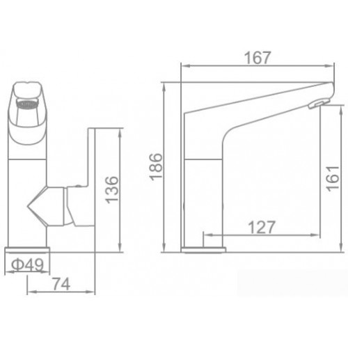 Смеситель Ledeme H64 L1066