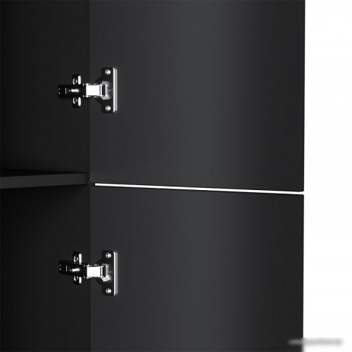 AM.PM Шкаф-пенал GEM M90CHR0306BM (черный матовый)