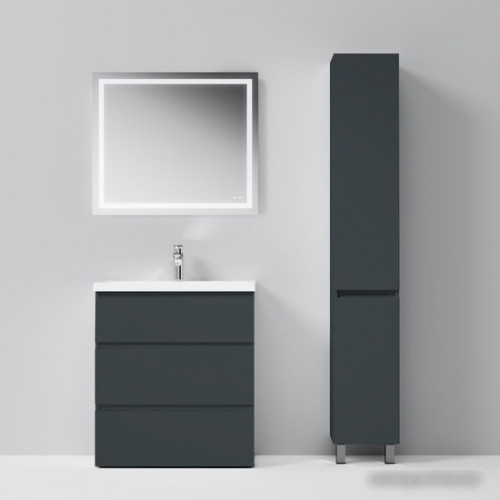 AM.PM Шкаф-пенал Gem S 30 M91CSR0306GM (правый, графит матовый)