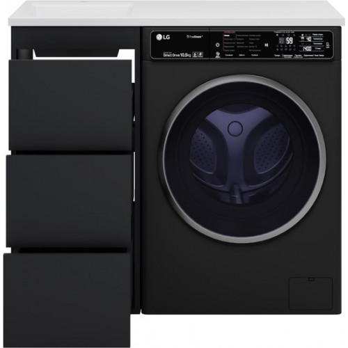 Brevita Тумба под умывальник Grafit 40 GRA-01040-013Я (левый, графит)