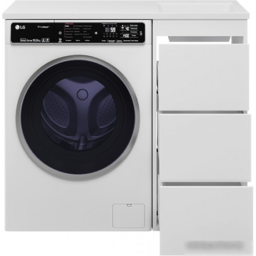 Brevita Тумба под умывальник Grafit 40 GRA-01040-023Я (правый, белый)