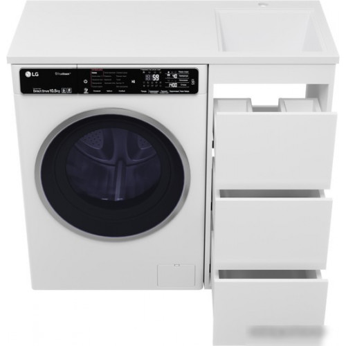 Brevita Тумба под умывальник Grafit 40 GRA-01040-023Я (правый, белый)