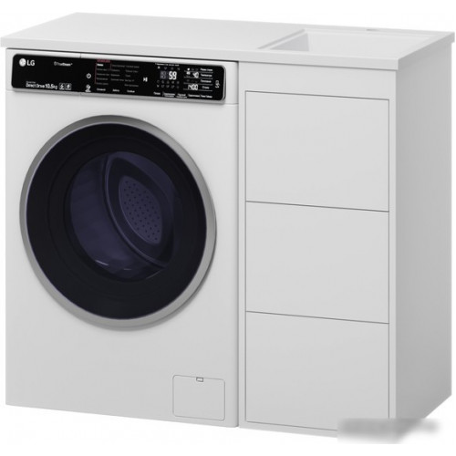 Brevita Тумба под умывальник Grafit 40 GRA-01040-023Я (правый, белый)