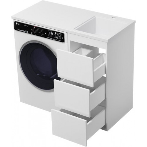 Brevita Тумба под умывальник Grafit 40 GRA-01040-023Я (правый, белый)