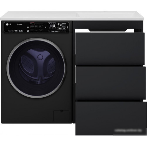 Brevita Тумба под умывальник Grafit 60 GRA-01060-013Я (правый, графит)