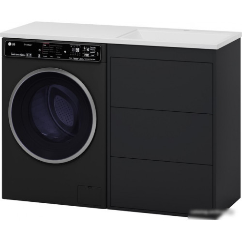Brevita Тумба под умывальник Grafit 60 GRA-01060-013Я (правый, графит)