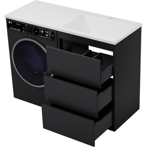 Brevita Тумба под умывальник Grafit 60 GRA-01060-013Я (правый, графит)