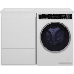 Brevita Тумба под умывальник Grafit 60 GRA-01060-023Я (левый, белый)