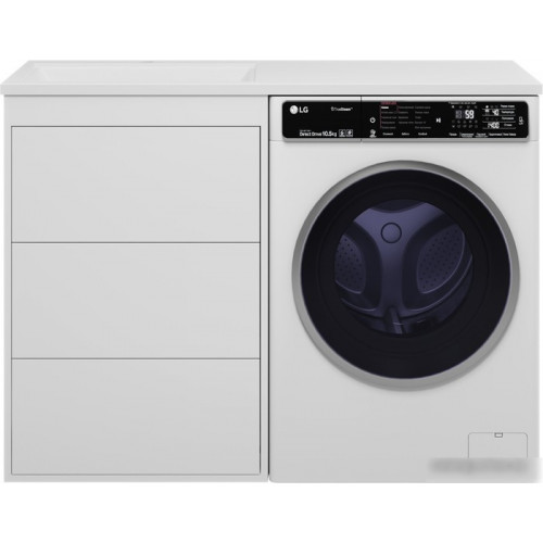 Brevita Тумба под умывальник Grafit 60 GRA-01060-023Я (левый, белый)