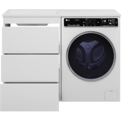 Brevita Тумба под умывальник Grafit 60 GRA-01060-023Я (левый, белый)