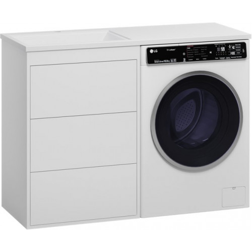 Brevita Тумба под умывальник Grafit 60 GRA-01060-023Я (левый, белый)