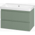 Brevita Тумба под умывальник Victory 80 VIC-09080-0802Я (зеленый матовый)
