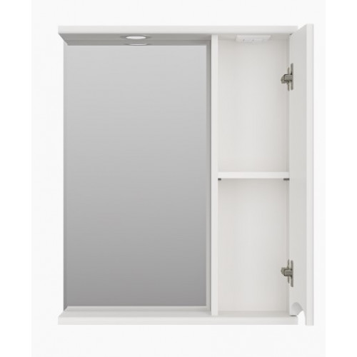 Misty Шкаф с зеркалом Атлантик 60 П-Атл-4060-010П