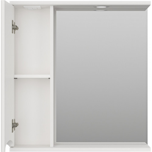 Misty Шкаф с зеркалом Атлантик 70 П-Атл-4070-010Л