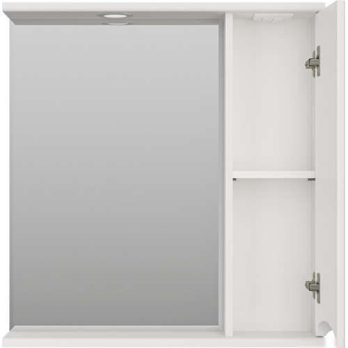 Misty Шкаф с зеркалом Атлантик 70 П-Атл-4070-010П