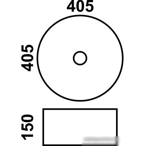 Умывальник Melana MLN-7078A 40.5x40.5