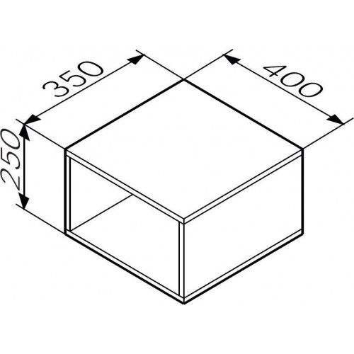 AM.PM Полка Func M8FOH0401OF
