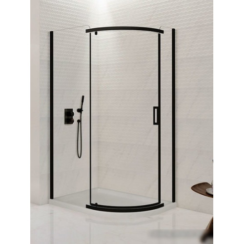 Душевой уголок NEW TRENDY New Komfort Black 100x80 K-0470