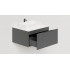 Salini Тумба под умывальник Touch V 60 T600V1A (антрацит)
