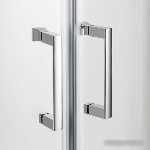 Душевой уголок NEW TRENDY Varia 90x90 K-0228 (графитовое стекло)
