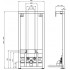 Инсталляция для биде Ideal Standard W589667