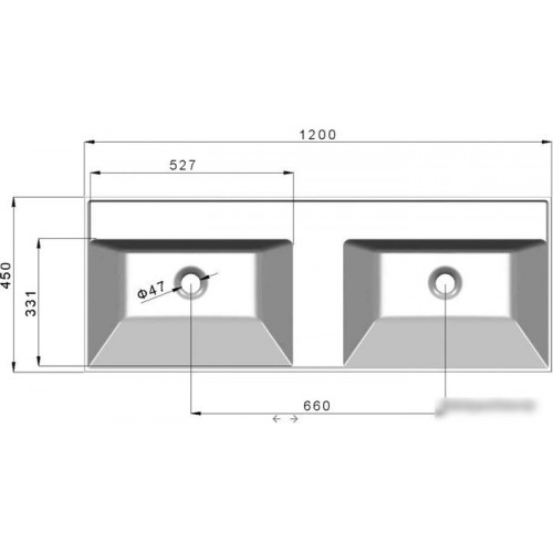 Умывальник Madera Classica 120