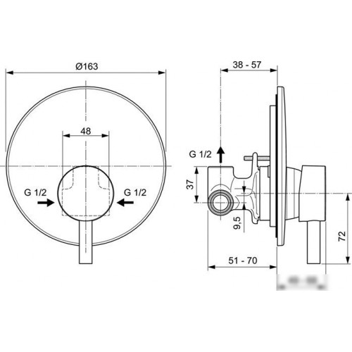 Смеситель Ideal Standard Ceraline A6940AA